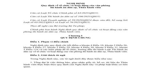 Nghị định 152/2026/NĐ-CP của Chính phủ: Quy định chi tiết một số điều và biện pháp thi hành Luật Thi hành án dân sự